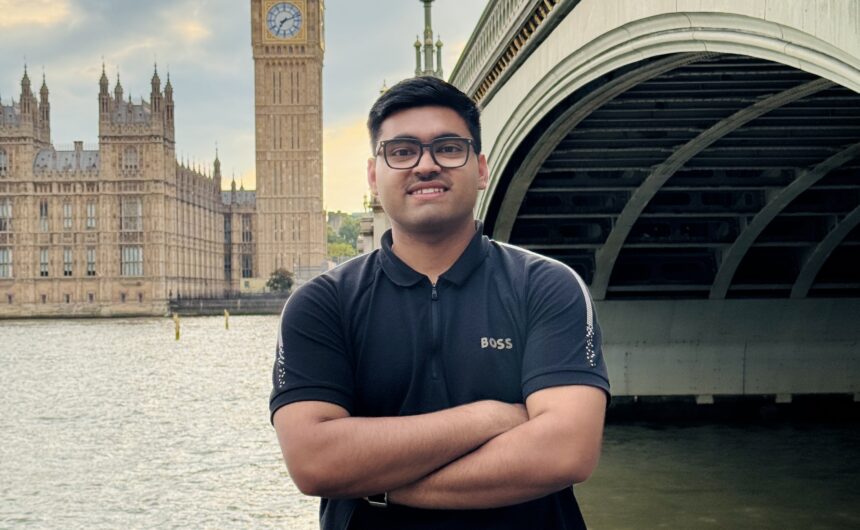 Harsh Shonak at Houses of Parliment & Big Ben